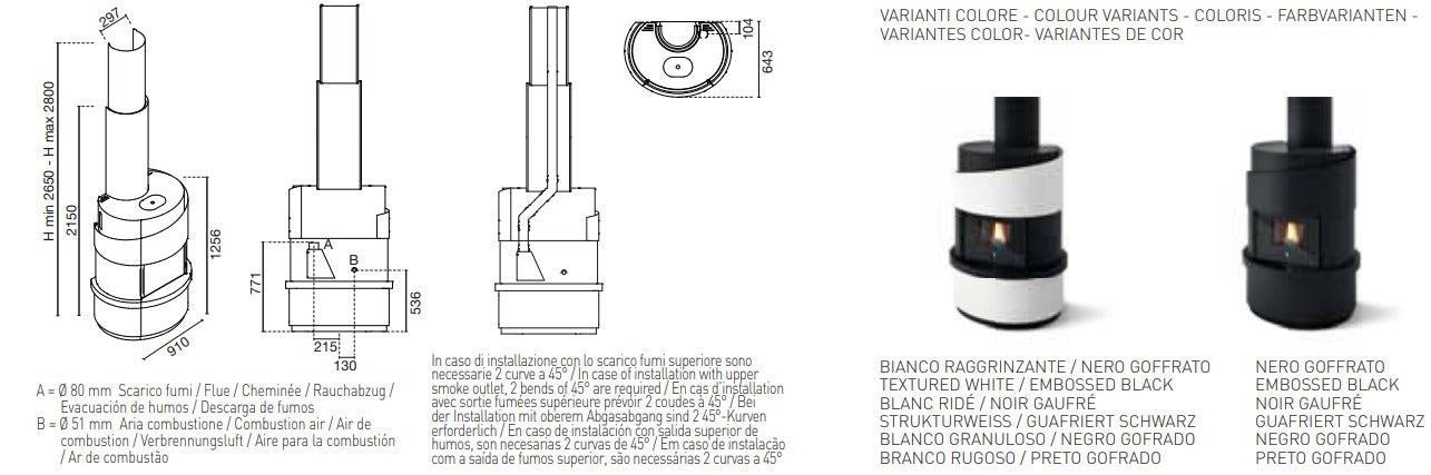 Pellet Stove Dante
