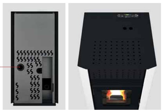 Estufa de pellet Irma