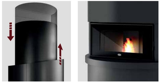 Estufa de pellet Michelangelo