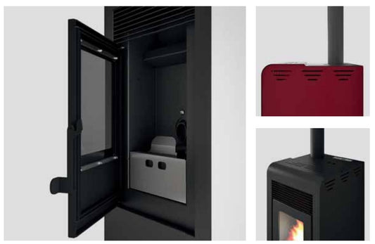 Estufa de pellet Rita