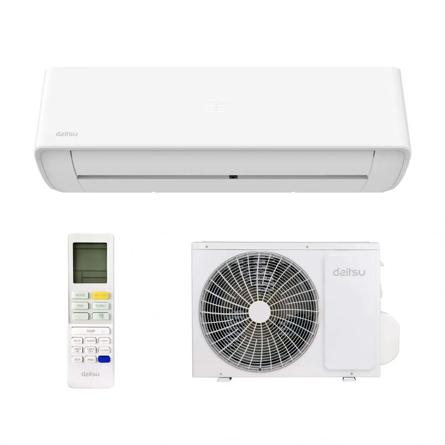 Imagen de un Aire Acondicionado Daitsu split 12 WIFI Cool pro
