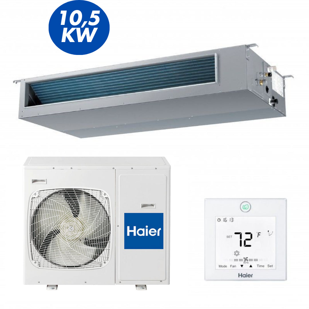 Imagen de un Aire acondicionado Conductos HAIER Health-Connect de 10,5kW