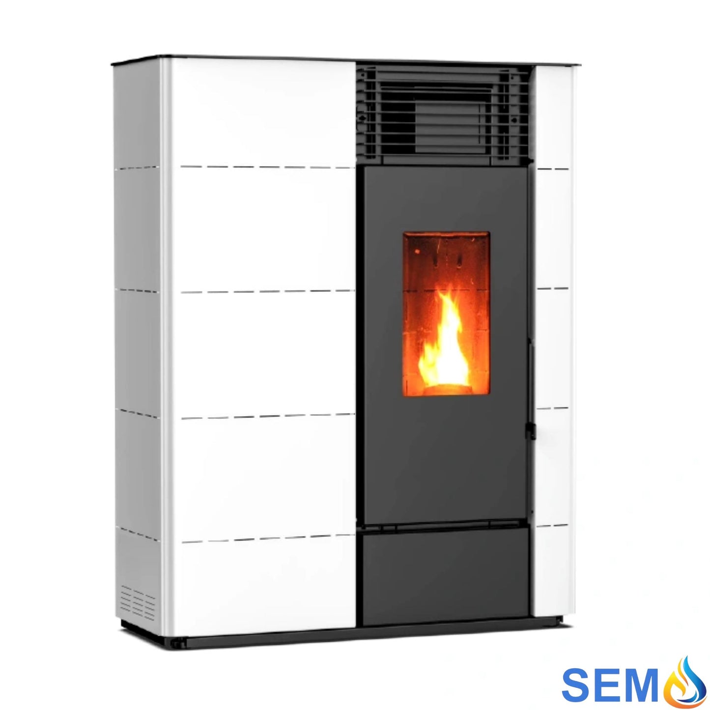 Imagen de una Estufa de pellet pasillo 13kW SEMA MAX