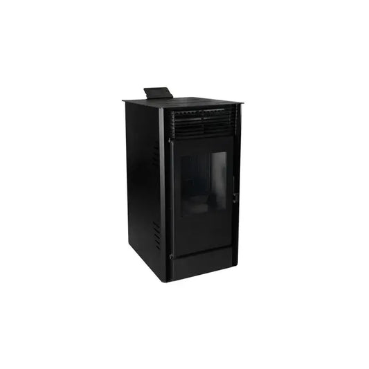 Imagen de una Estufa de pellets SEMA T09 9kW de color negro