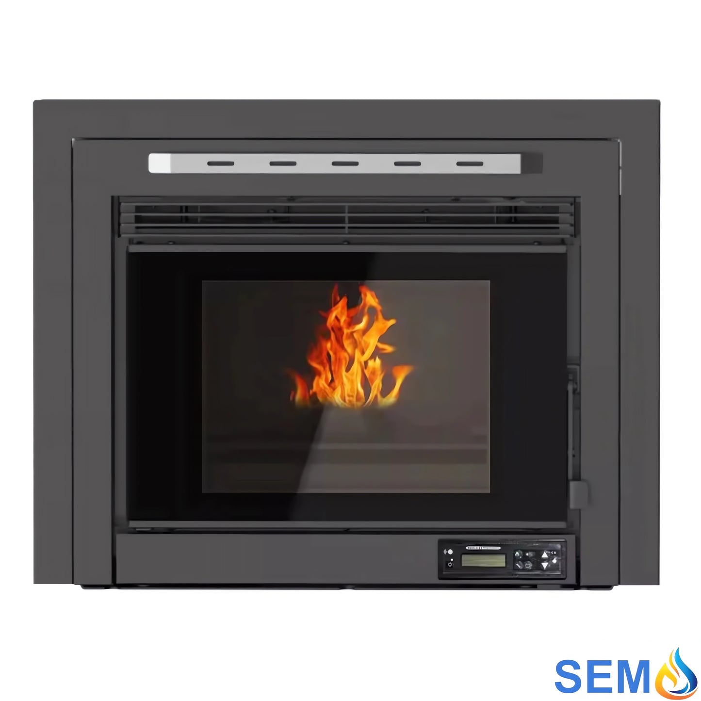 Imagen de una Estufa de pellets insertable canalizable SEMA i12 | 12kW
