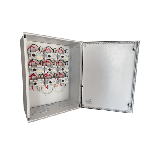 Caja de Protección Solar DC SLA - Conexión Doble (Industrial)