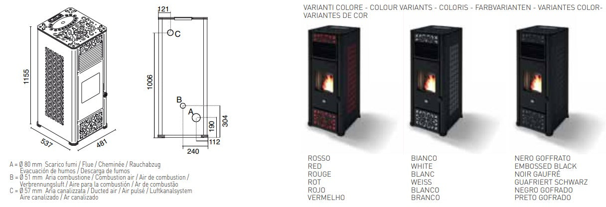 Pellet Stove Gemma