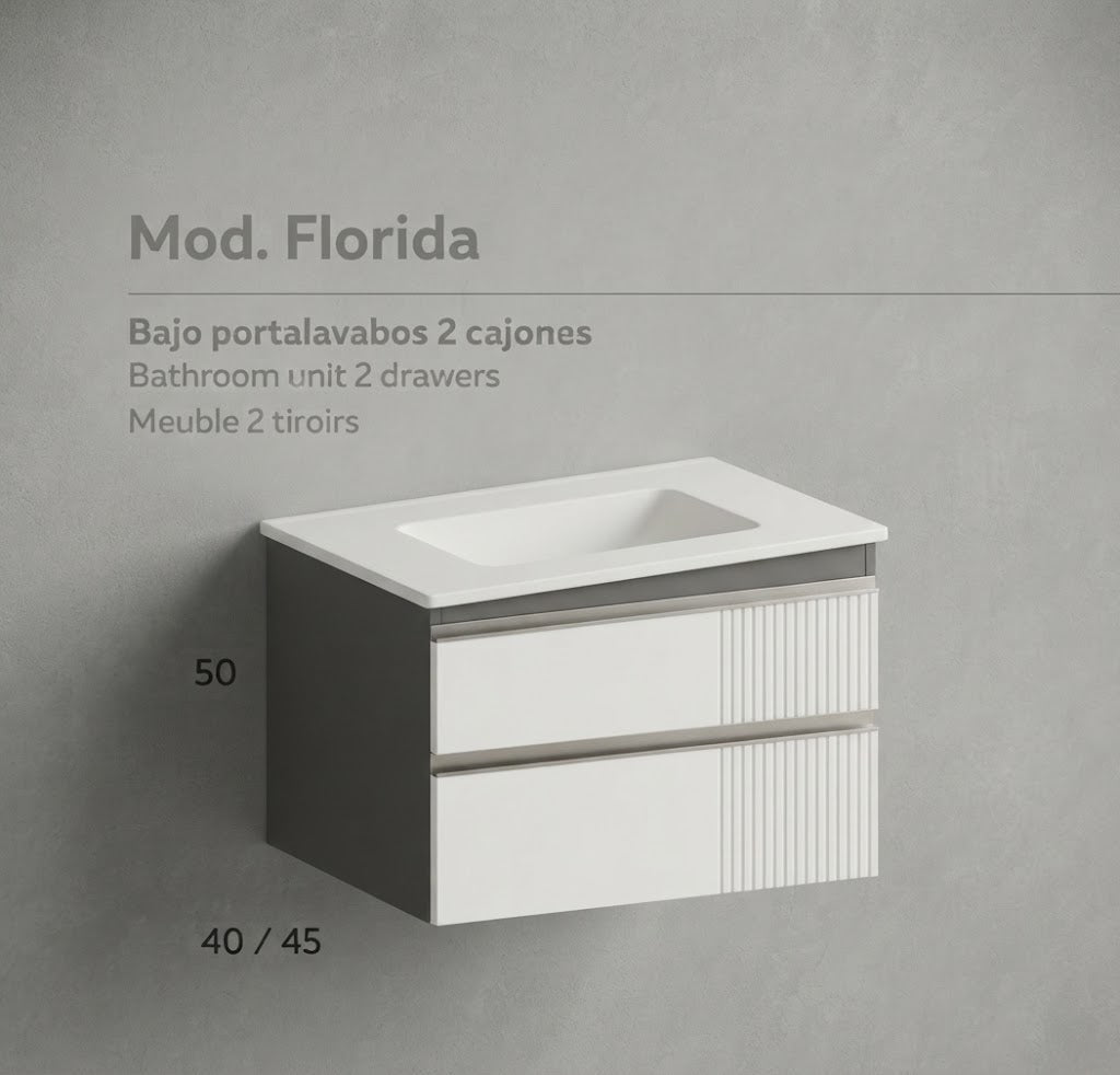 Mueble de Baño Mod. FLORIDA