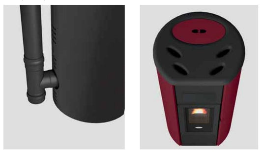 Estufa de pellet Heidi