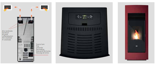 Estufa de pellet Letizia