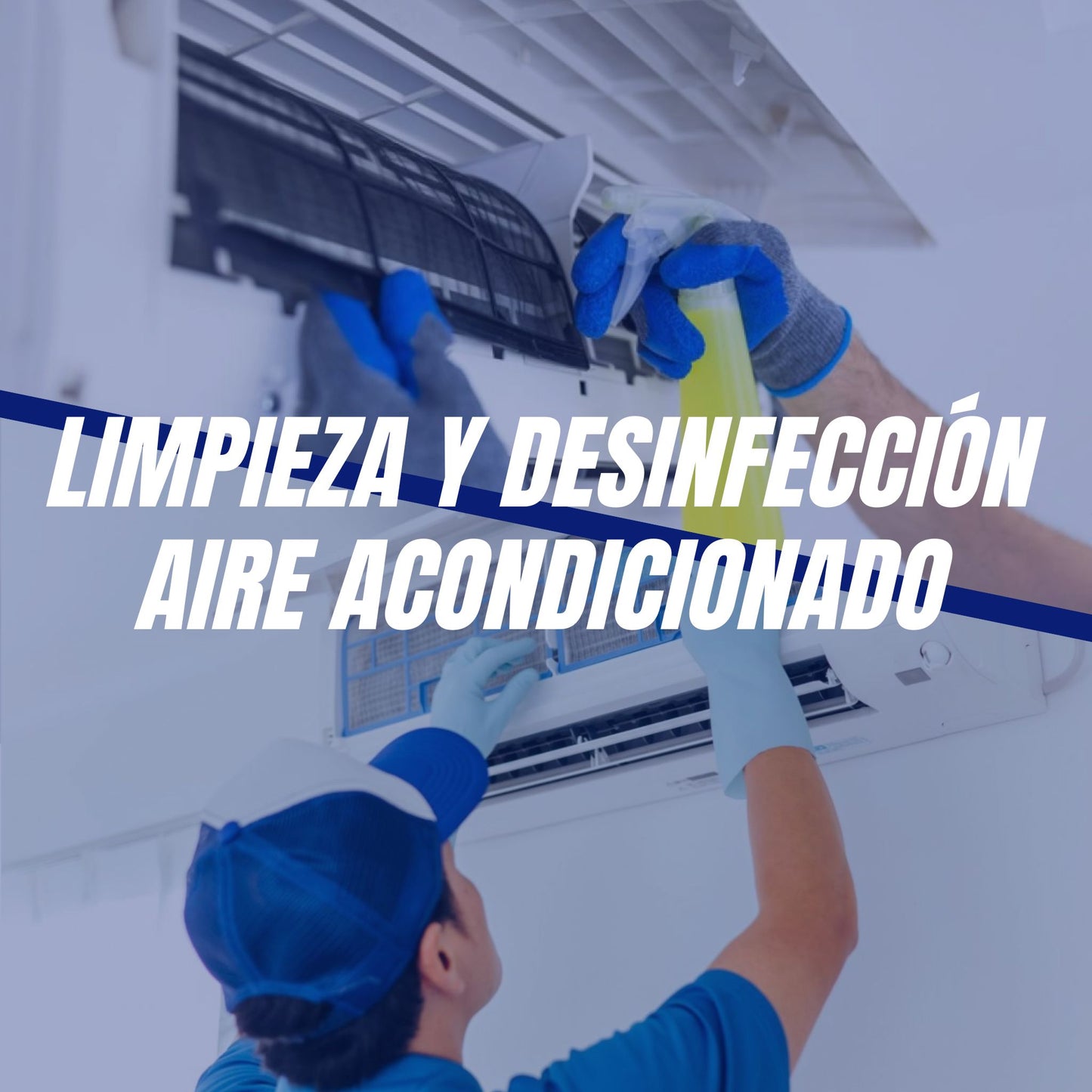 Limpieza y desinfección de Aire Acondicionado
