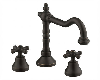 Batería Lavabo Caño Central Venecia