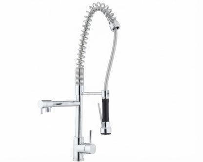 Monomando Fregadera Espiral con Grifo