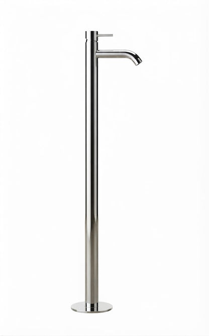 Monomando Lavabo Alto a Suelo Caño Curvo Veral