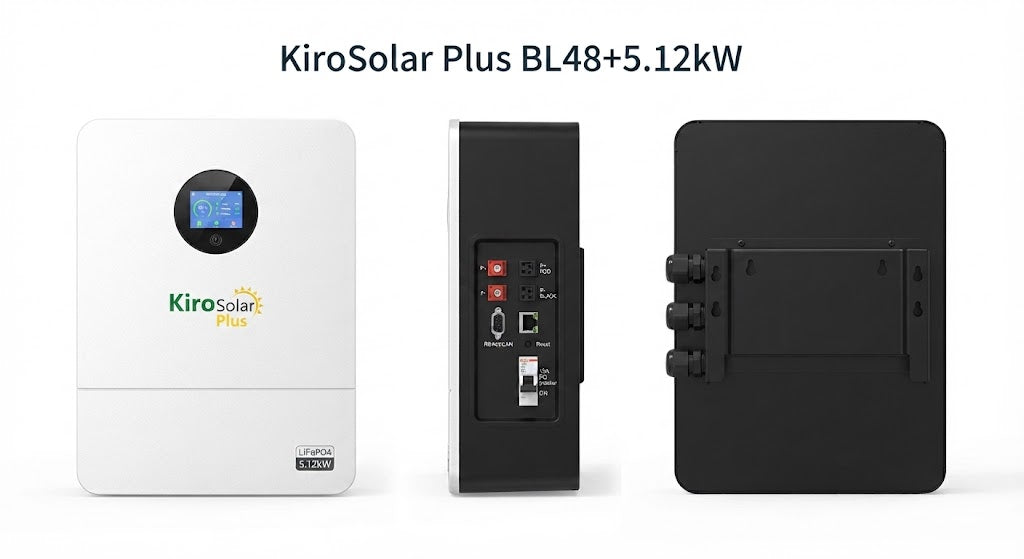 Batería de Litio KiroSolar Plus BL48+ 5,12kW 51,2V 100Ah