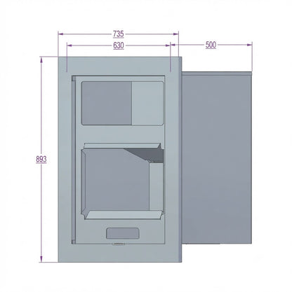 Estufa pellet Insert Aston