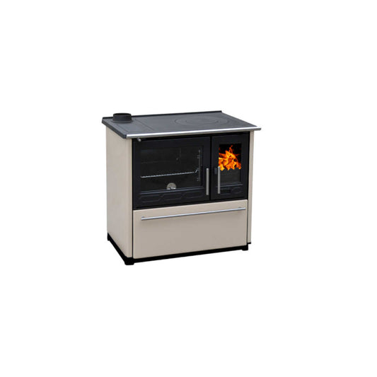 Estufa pellet Cocina Iron 850 glass