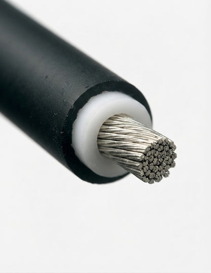 Metros Cable Unifilar Flex. 1x6mm solar HFFR-XLPE 06/1KV