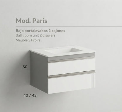 Mueble de Baño Mod. PARIS
