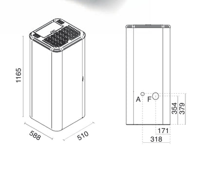 Estufa Pellet Silence 11-9