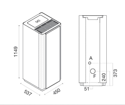 Estufa Pellet Quadra 11-9