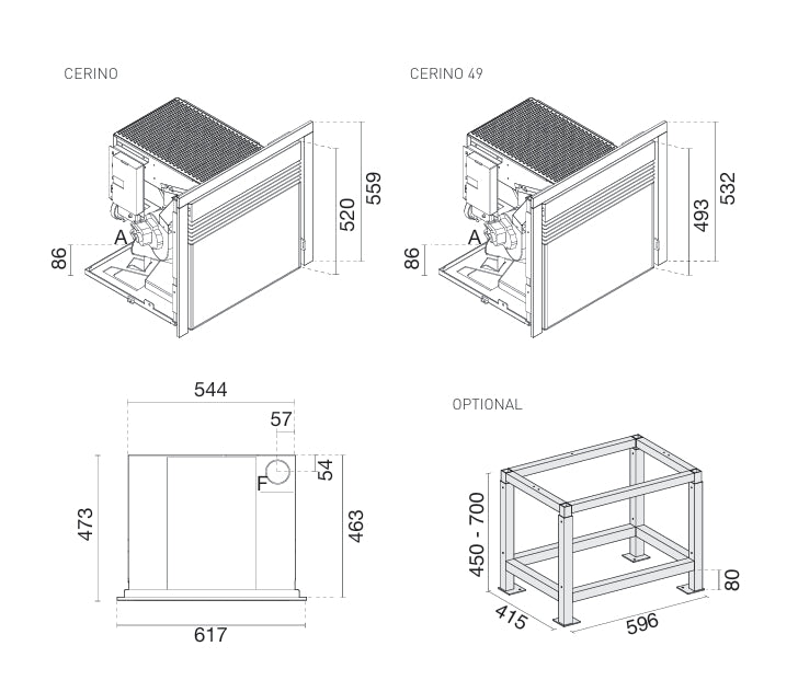 Estufa Pellet Cerino-Cerino 49