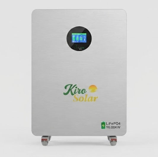 Batería de Litio KiroSolar Plus BL48+ 16kW 51,2V 314Ah (Suelo con Ruedas)
