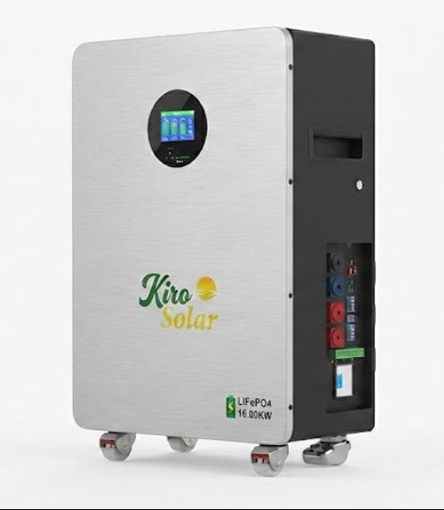 Batería de Litio KiroSolar Plus BL48+ 16kW 51,2V 314Ah (Suelo con Ruedas)