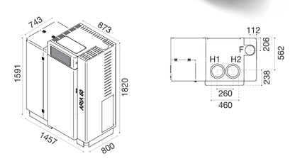 Estufa Pellet Aria 50