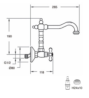 Monobloc Fregadera 1 Agua