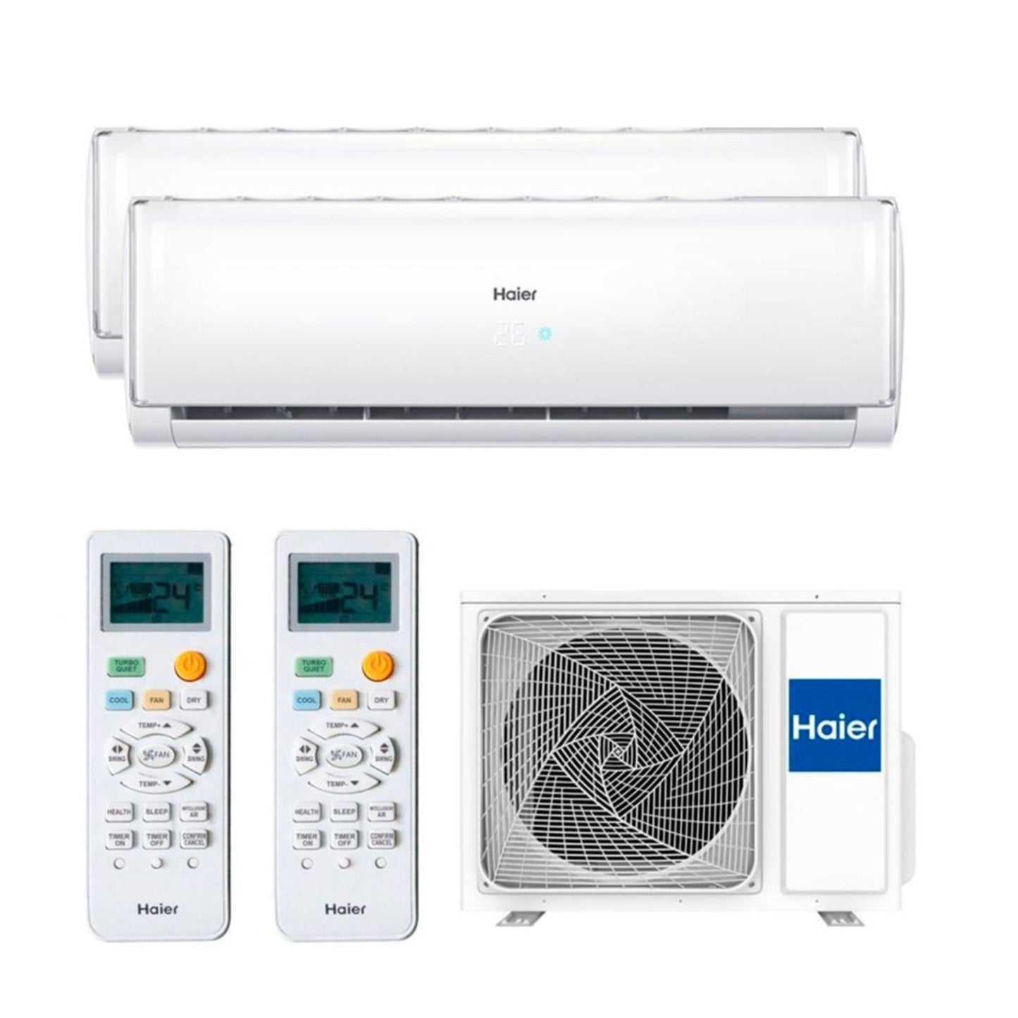 Aire Acondicionado Haier MULTI GEOS R+ 2,5Kw|3,5kW + 2,5kW
