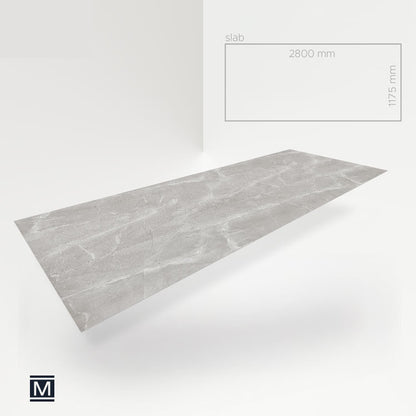 Placa y Baldosa Mineral SPC – MONZA WHITE