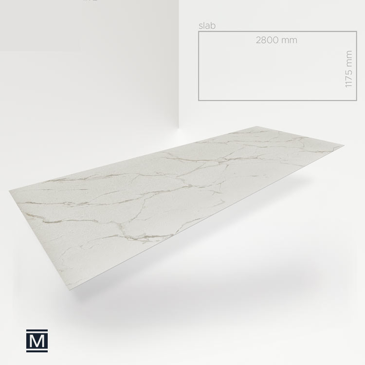 Placa y Baldosa Mineral SPC – PIETRA SANTA WHITE