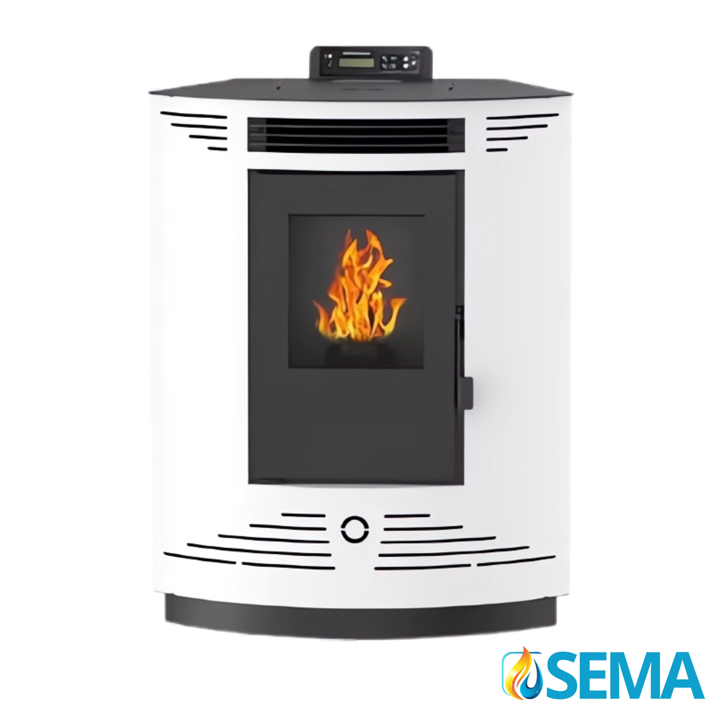 Estufa de pellets esquinera SEMA C9 9kW