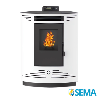 Estufa de pellets esquinera SEMA C9 9kW