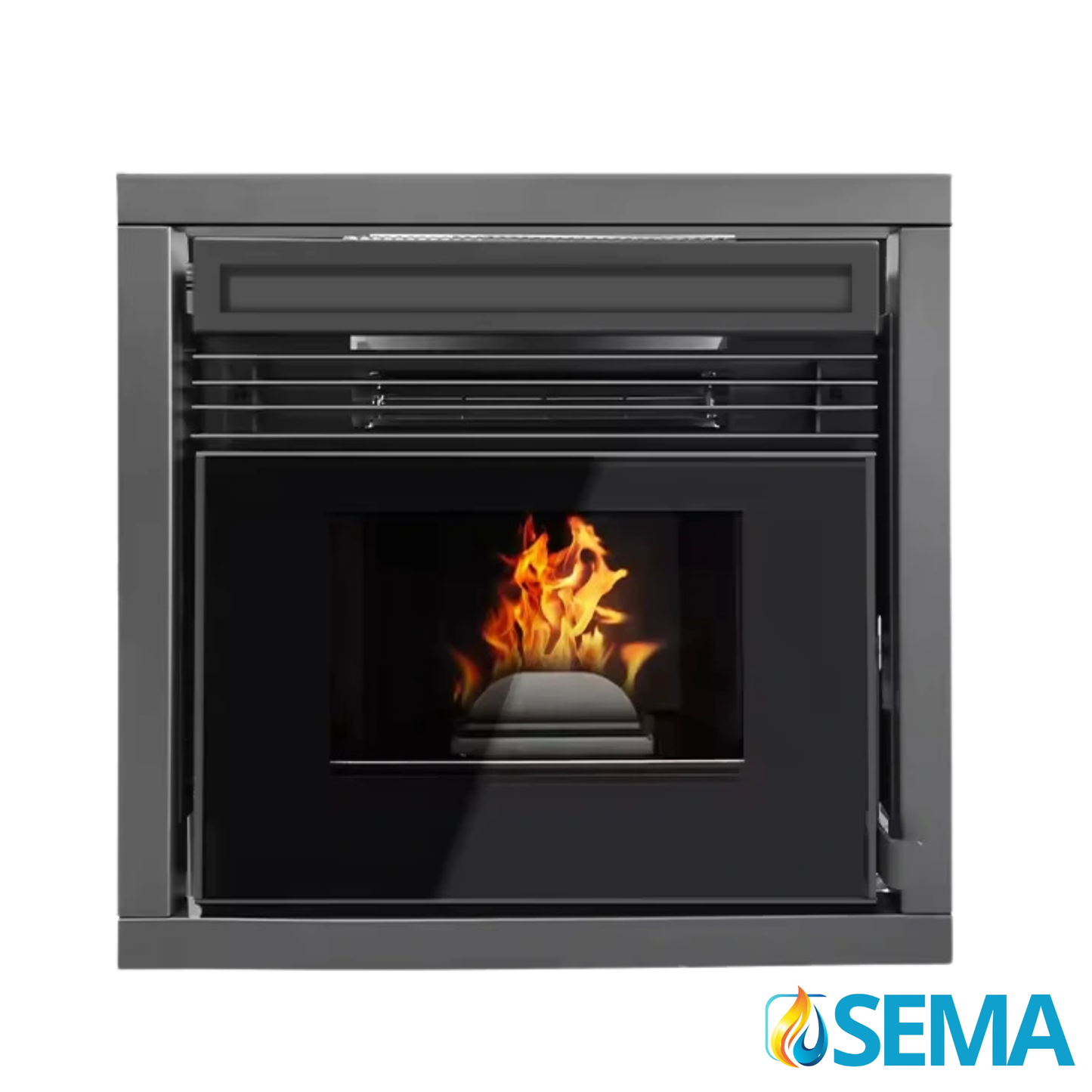 Estufa de pellets insertable SEMA Insert Mini 10kW