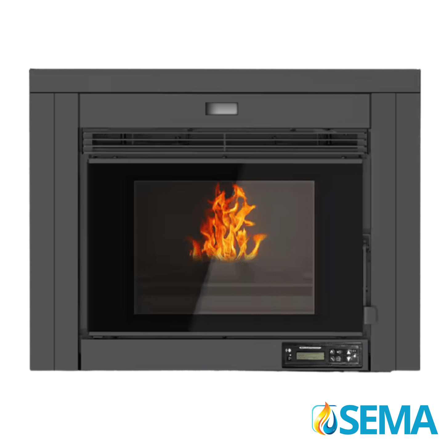 Estufa de pellets insertable canalizable SEMA i12 | 12kW