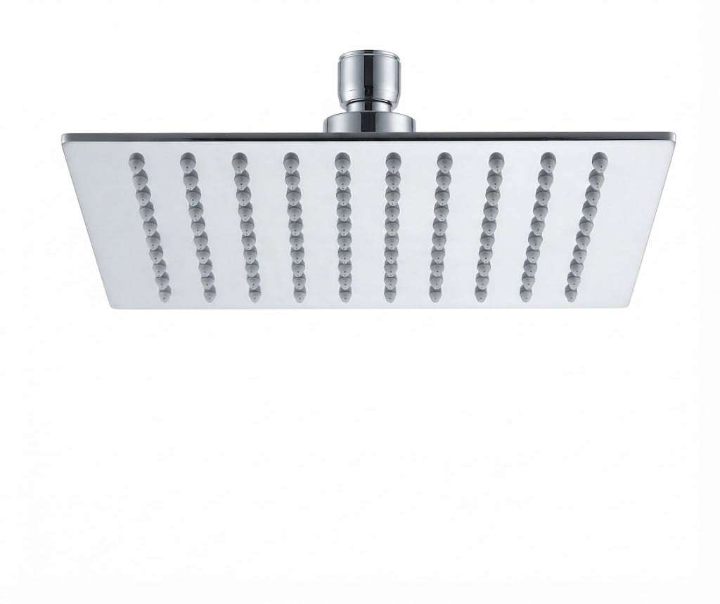 Rociador Ducha Ultrafino Acero Inox Anticalcareo Efecto Lluvia