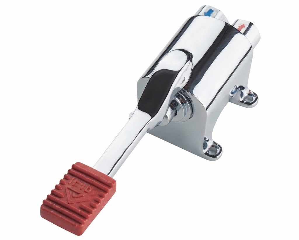 Grifo Monopedal Mezclador Progresivo 2Aguas Montaje a Suelo