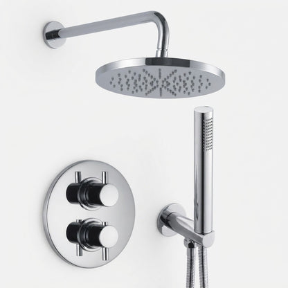 Conjunto Termostático Ducha Empotrado 2 Vías