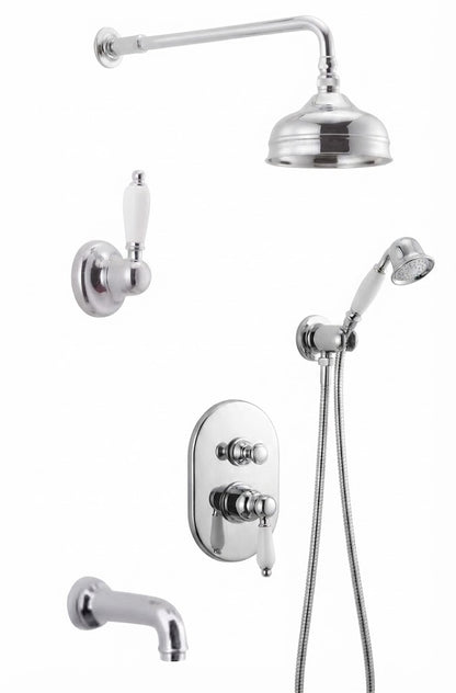 Conjunto Baño/Ducha Empotrar 3 vías