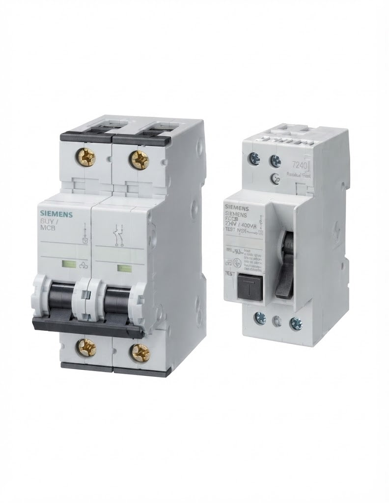 Interruptor Magnetotérmico y Diferencial 40A 2 Polos MAXGE DIN