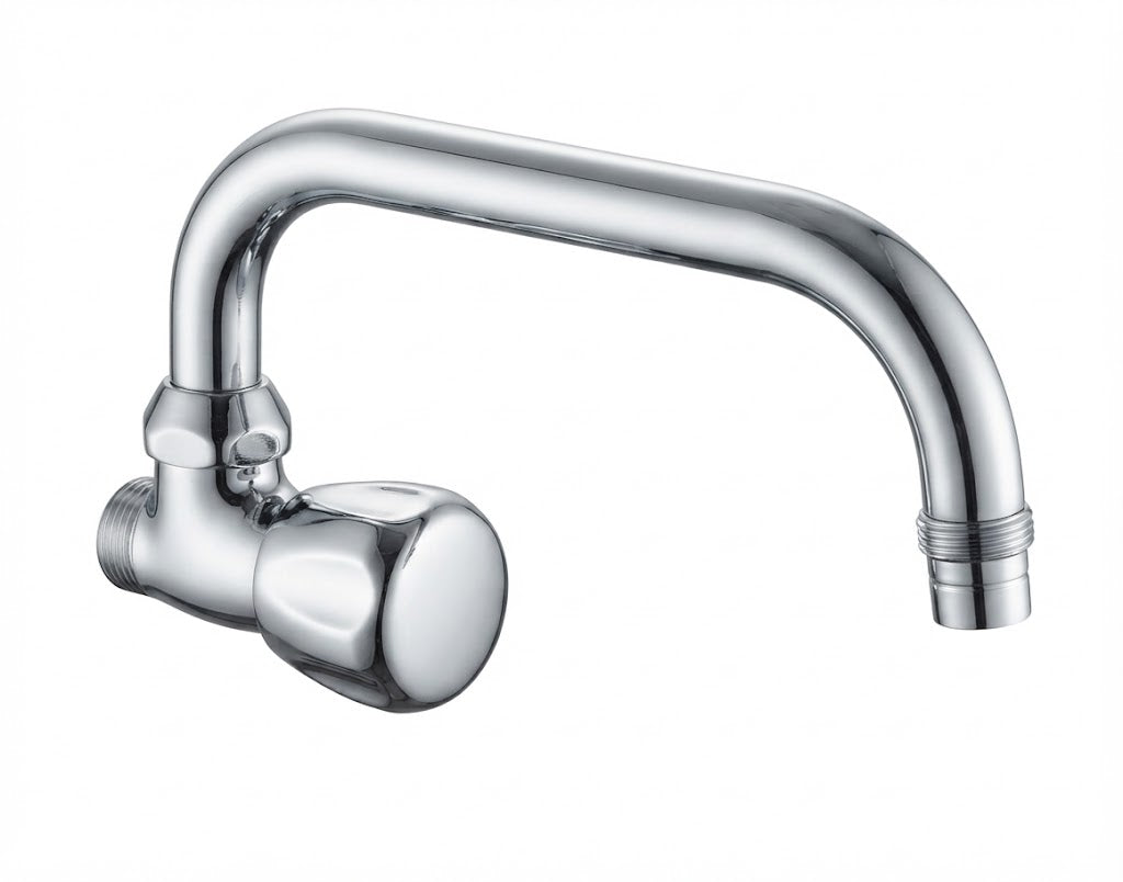 Grifo Giratorio un Agua Caño Alto de 20cm
