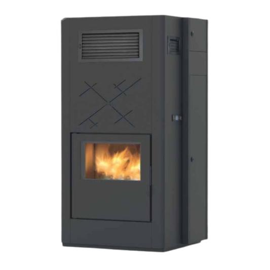 Estufa de Pellet Yeti 28 Canalizada