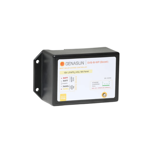 Regulador MPPT Boost 8A Litio Estanco Genasun