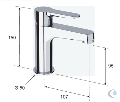 Monomando Lavabo Aínsa