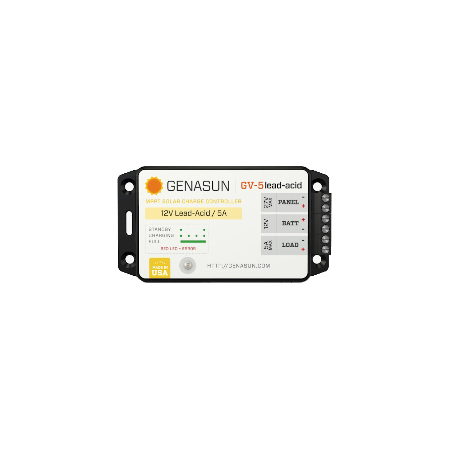 Regulador de carga 12V Plomo