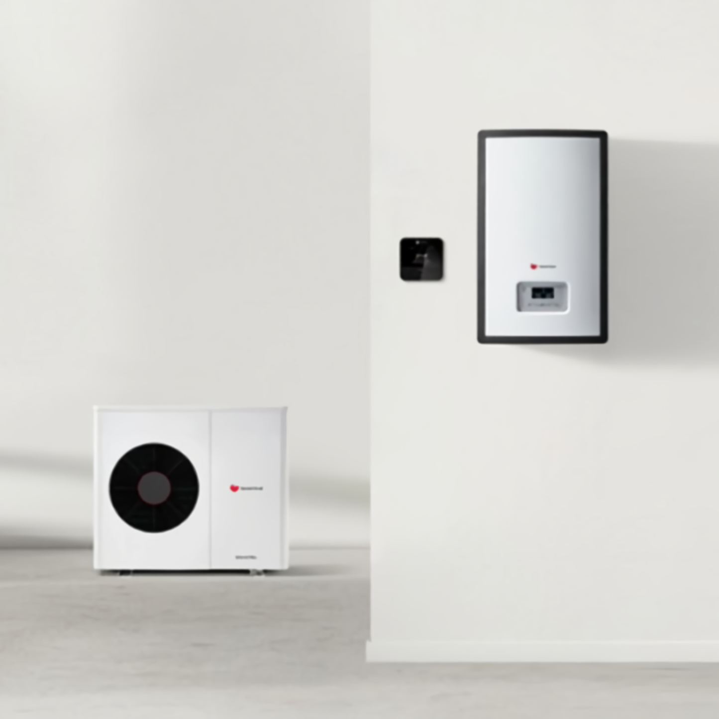 Pack Monoblock aerotermia Saunier Duval Gennia Max 12kW con Mipro